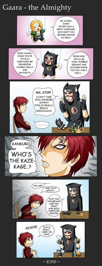 Who is the Kazekage here!